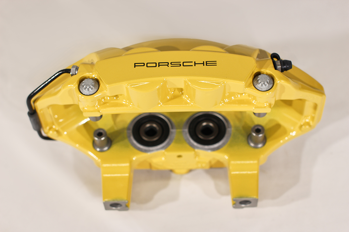 9Y0 615 423 R Rear carbon ceramic caliper Porsche Cayenne 9Y0, left