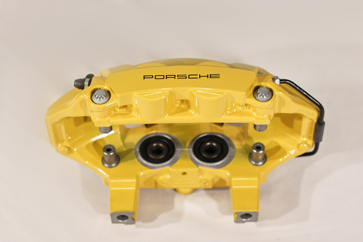 9Y0 615 424 R Rear carbon ceramic caliper Porsche Cayenne, right