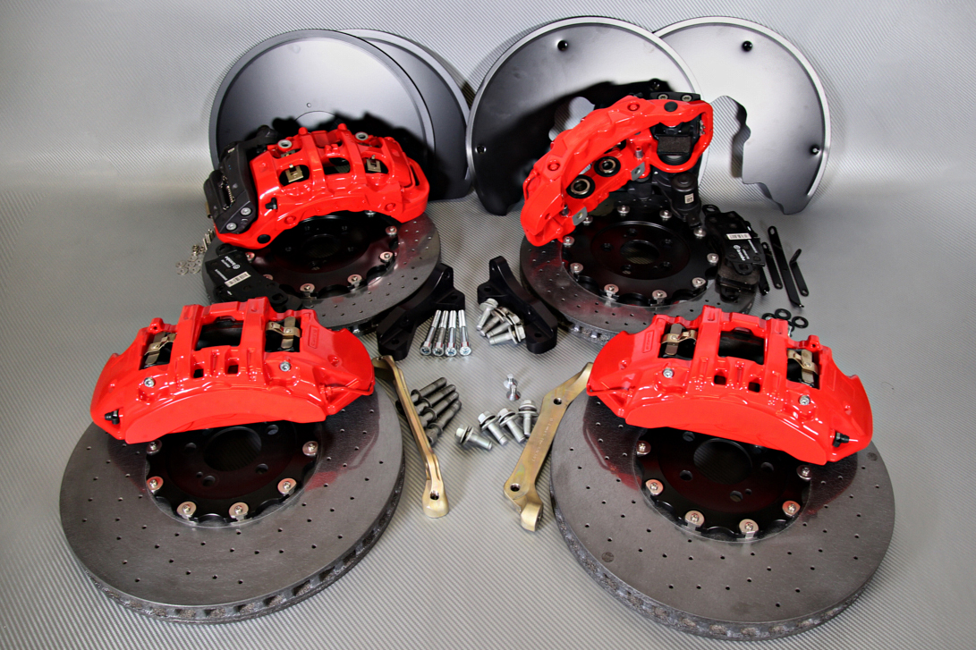Carbon ceramic brakes for Jaguar Ftype 2019 High Performance Tuning
