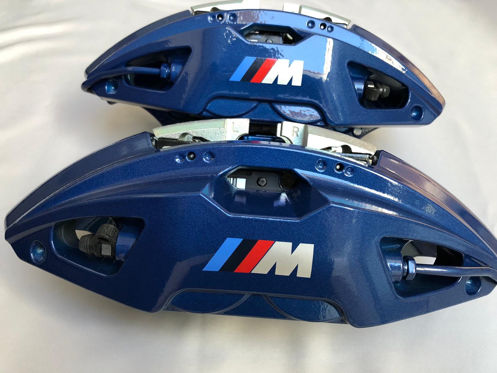 34 11 6 891 273, 34 11 6 891 274 front BMW G30/G05/G20/G11/G12 calipers