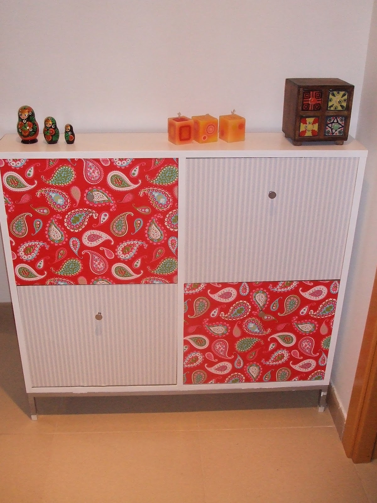 Customizando un mueble de Ikea Trocitos de vida