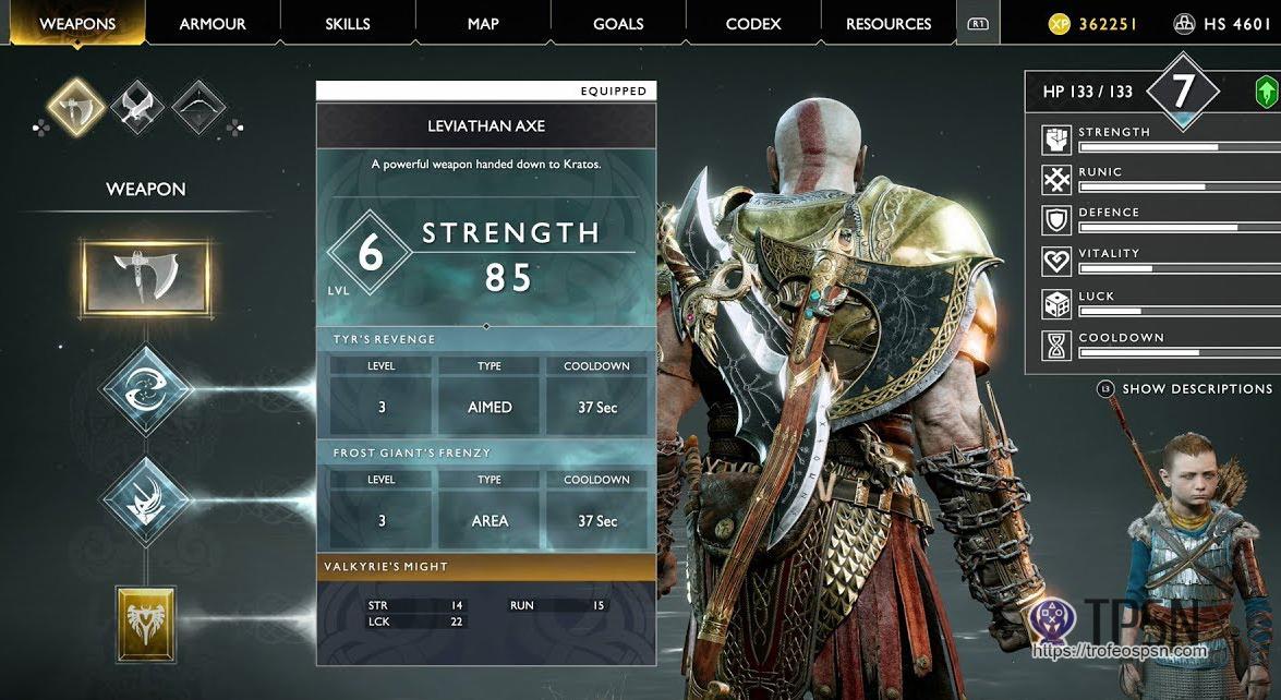 🥇 Guía Trofeos God of War Platino al 100 Trofeos PSN