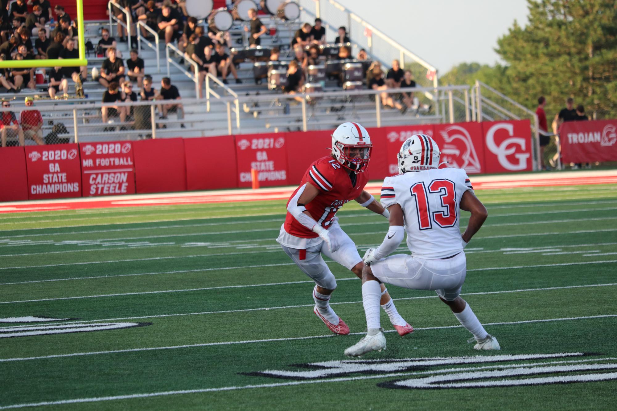 Center Grove football team takes on historic Moeller program in third