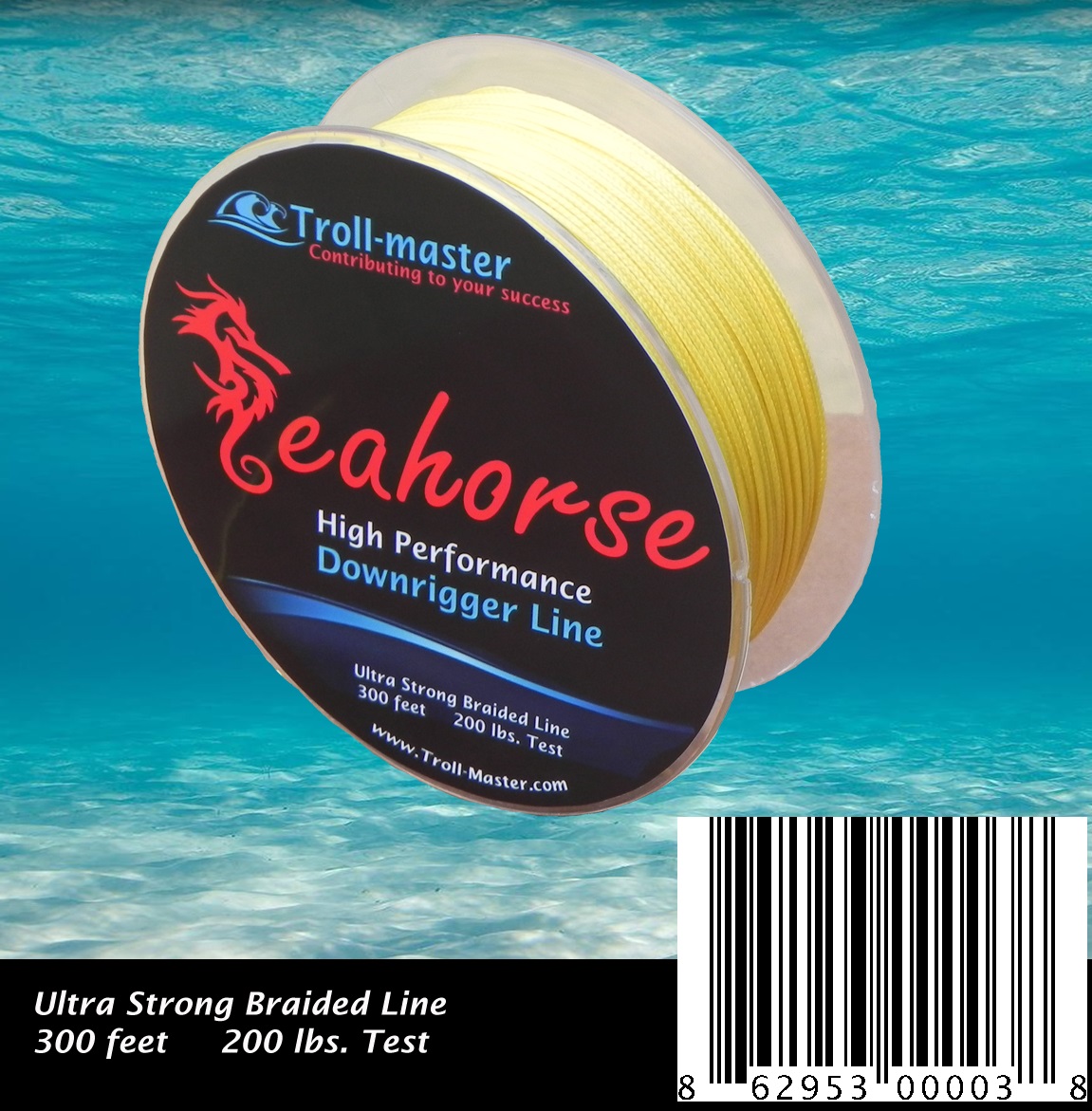 Seahorse® Downrigger Braided Line by TrollMaster TrollMaster