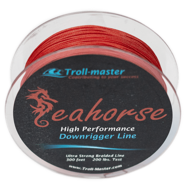 Seahorse® Downrigger Braided Line RED TrollMaster