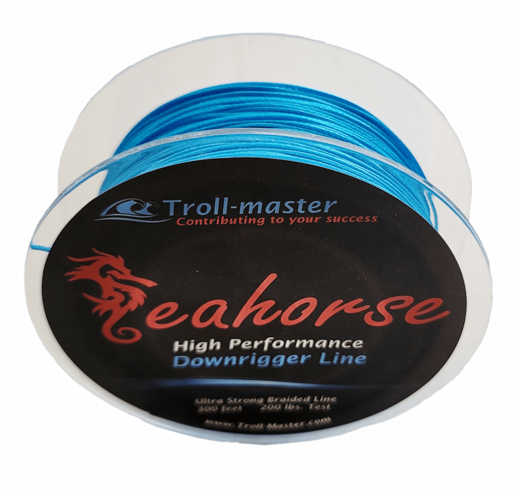 Seahorse® Downrigger Braided Line BLUE TrollMaster
