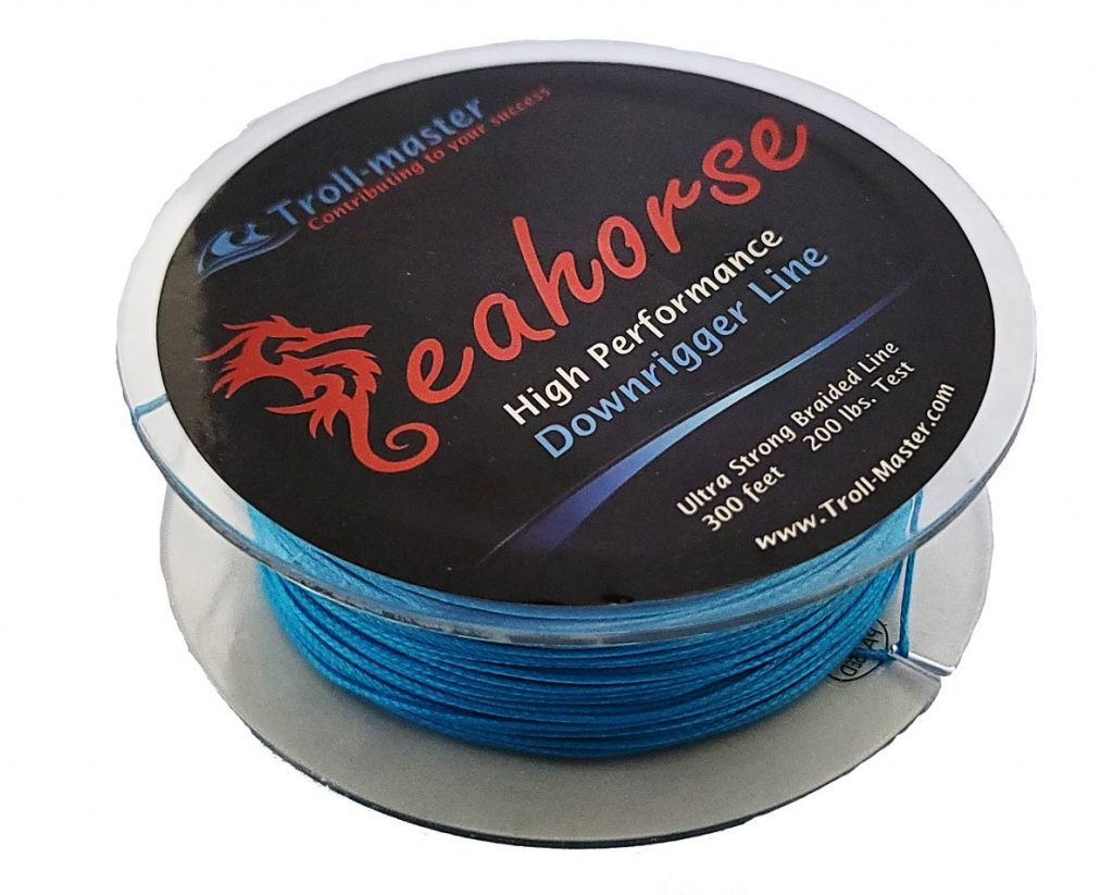 Seahorse® Downrigger Braided Line BLUE TrollMaster