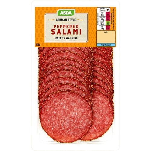 ASDA German Style Peppered Salami (135g) Compare Prices & Where To