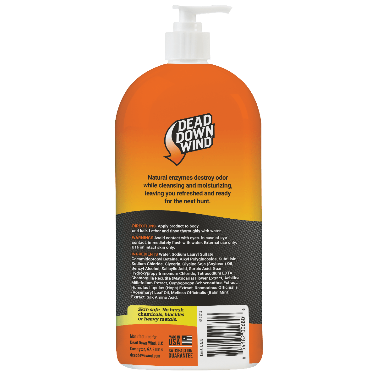 Dead Down Wind™ Body Wash & Shampoo Pump Top Trombly's Tackle Box