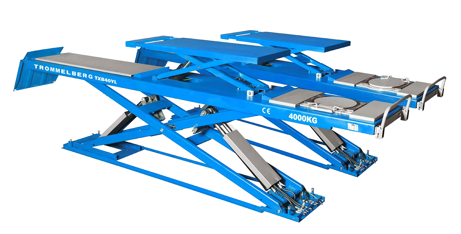 Scissor lifts Electrohydraulic scissor lift Trommelberg Germany