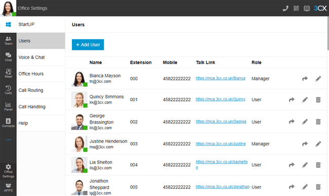 3CX StartUP - Admin Guide - Tronic