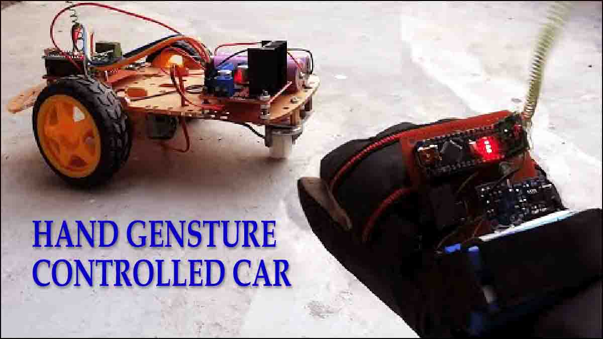 Hand Gesture Controlled Car Robot TRONICSpro TRONICSpro