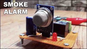 How To Make DIY Smoke Detector Alarm - TRONICSpro