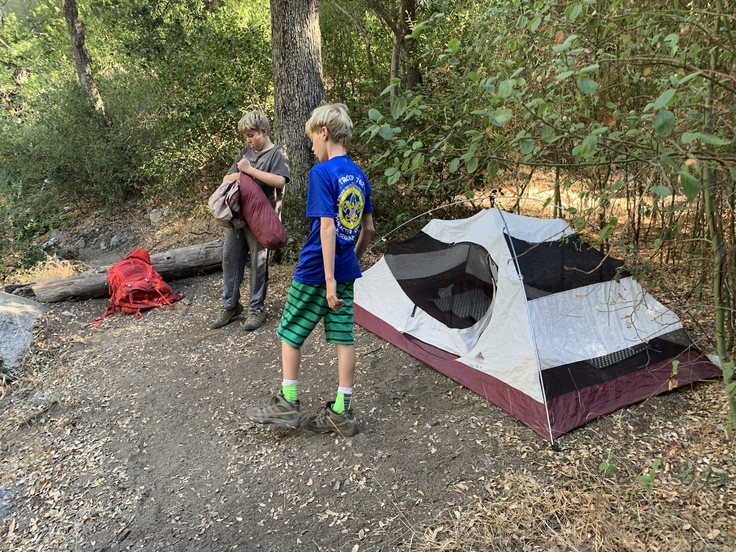 Backpacking Boy Scout Troop 762 El Segundo