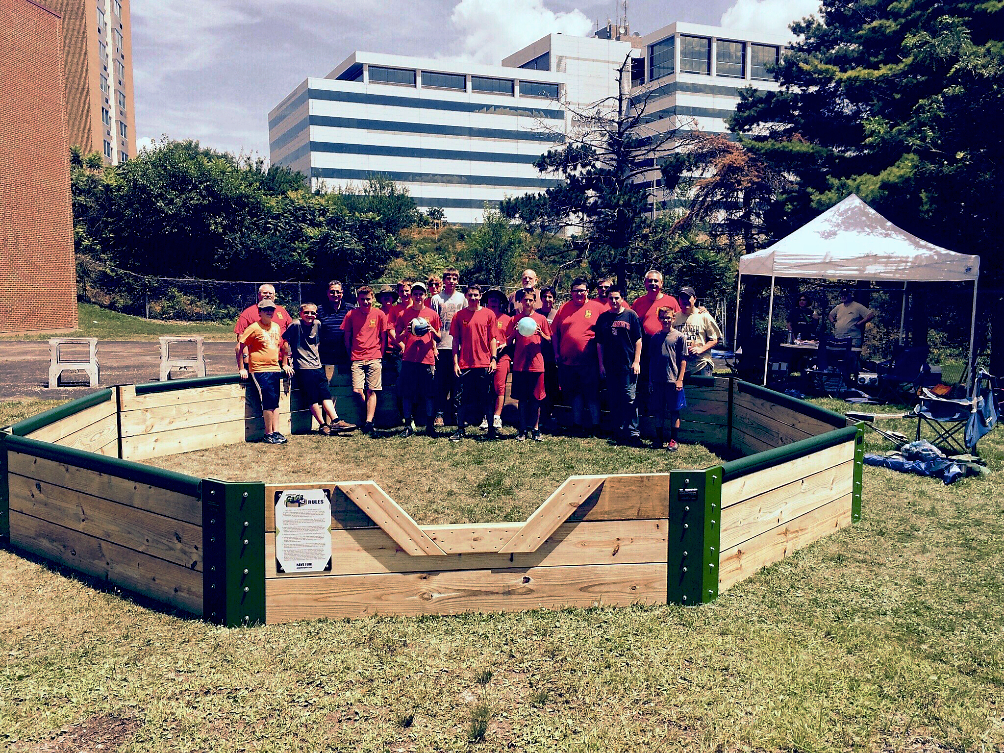 David Domalik's Eagle Scout Project WrapUp Troop 834Troop 834 New