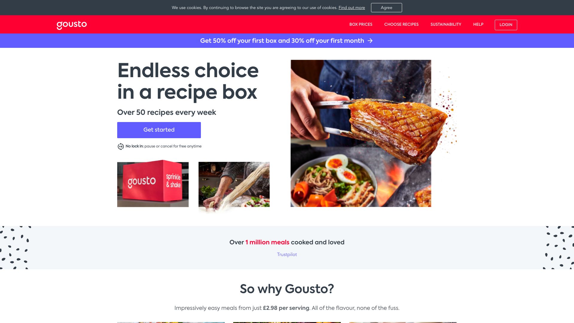 90 Off Gousto New Customer Promo Code