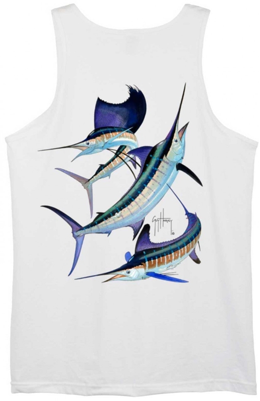 Guy Harvey TShirt Lobster Dive Blue