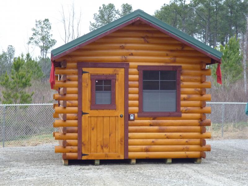 Trophy Amish Cabins, LLC LODGE / NO PORCH10' X 16' LODGE (160 s/f
