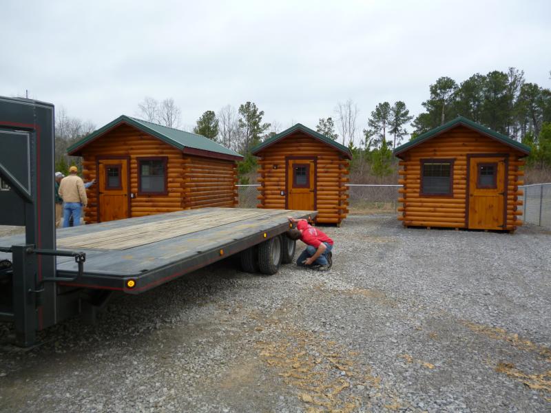 Trophy Amish Cabins, LLC LODGE / NO PORCH10' X 16' LODGE (160 s/f