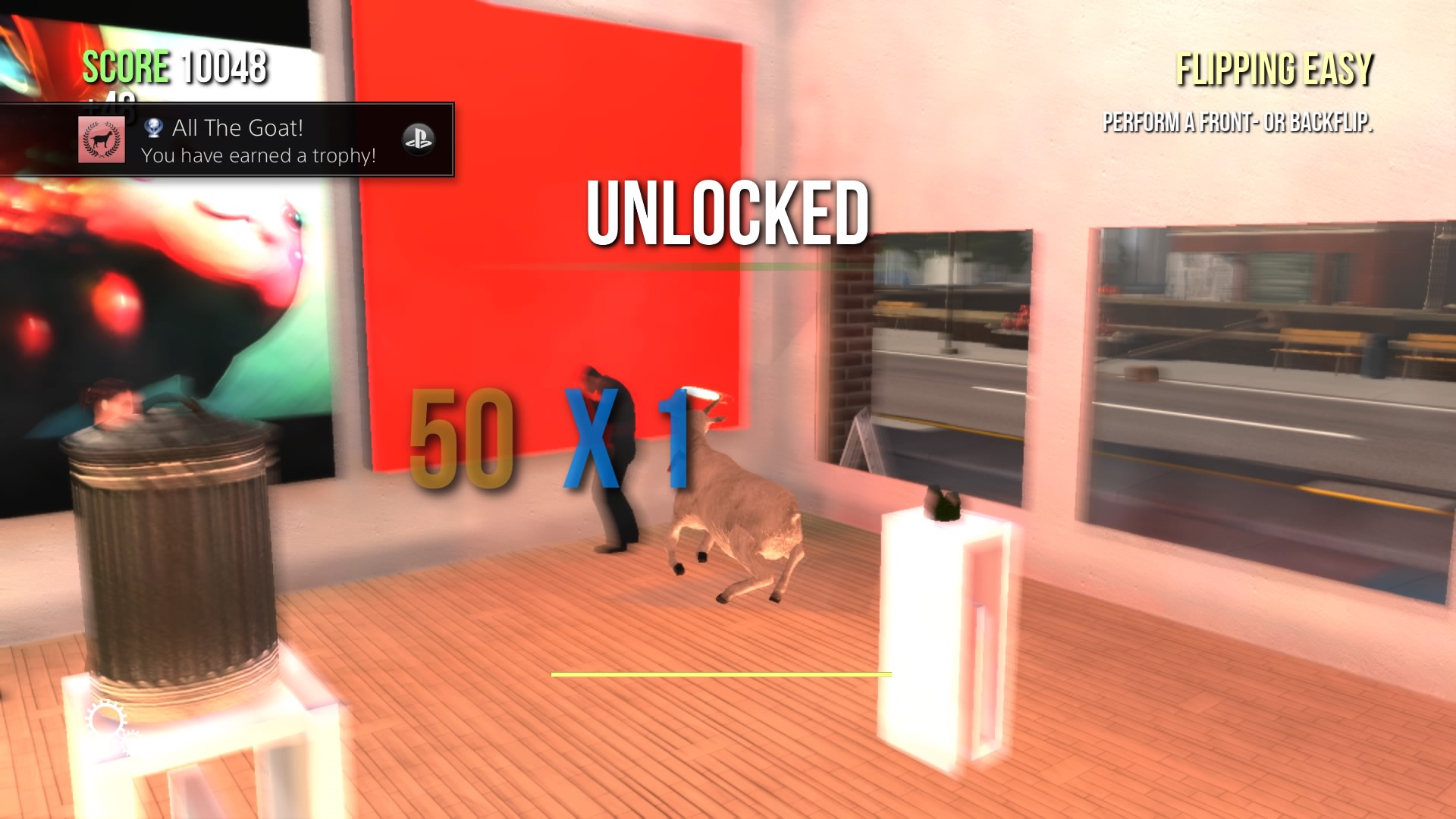 Platinum No. 512 Goat Simulator (PS4) TigraTheTrophyHunter's Page
