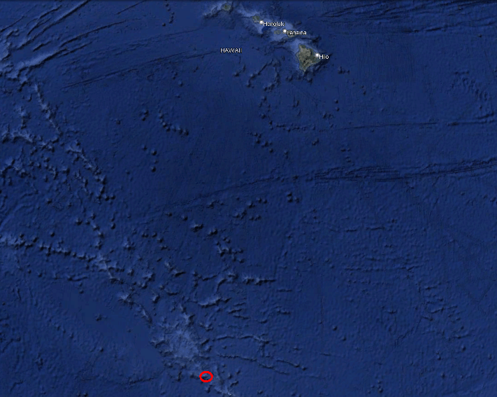 Teraina Atoll (Washington Island) Tropical Islands