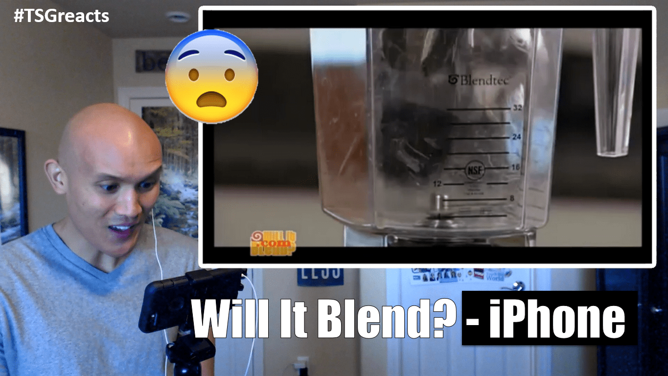 Will It Blend? iPhone Reaction Video