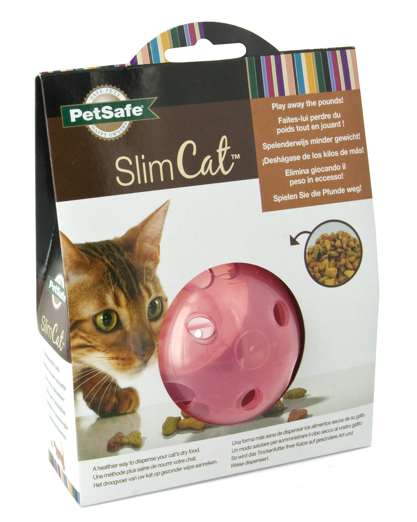 PETSAFE CHAT JOUET D ALIMENTATION SLIMCAT ROSE Tropicazoo