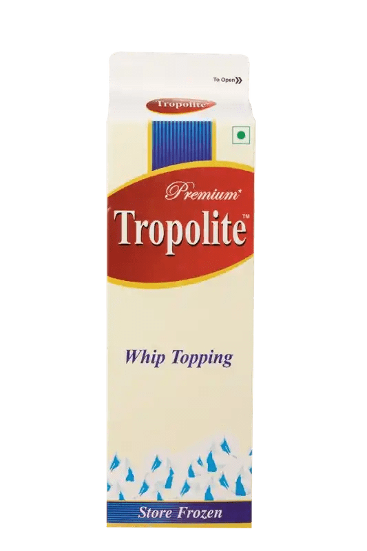 Tropolite Premium NonDairy Whipping Cream Bakery Product
