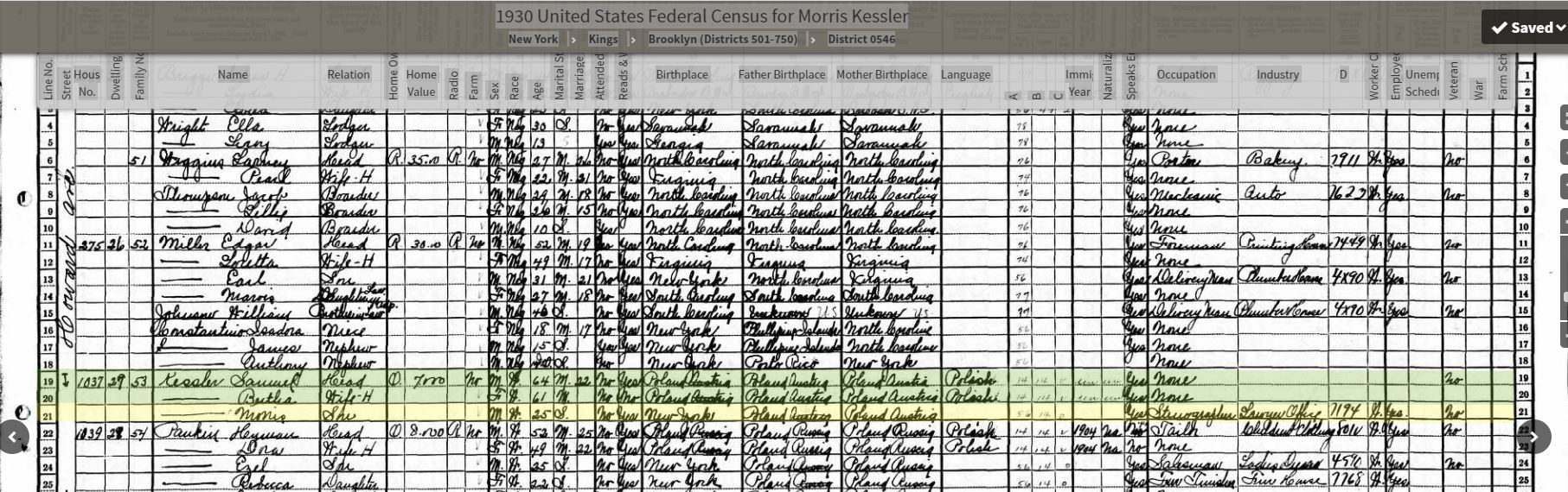 Morris Kessler Our Roots Our Wings