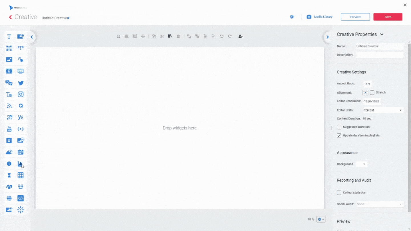 Using The TrouDigital Dashboard Widget Live Data TrouDigital