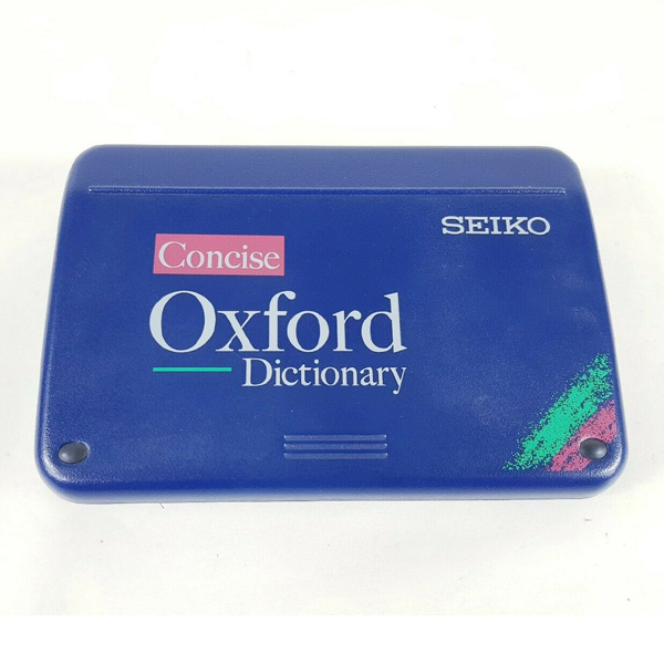 SEIKO Oxford Dictionary Thesaurus & Spellchecker TROULLIDES