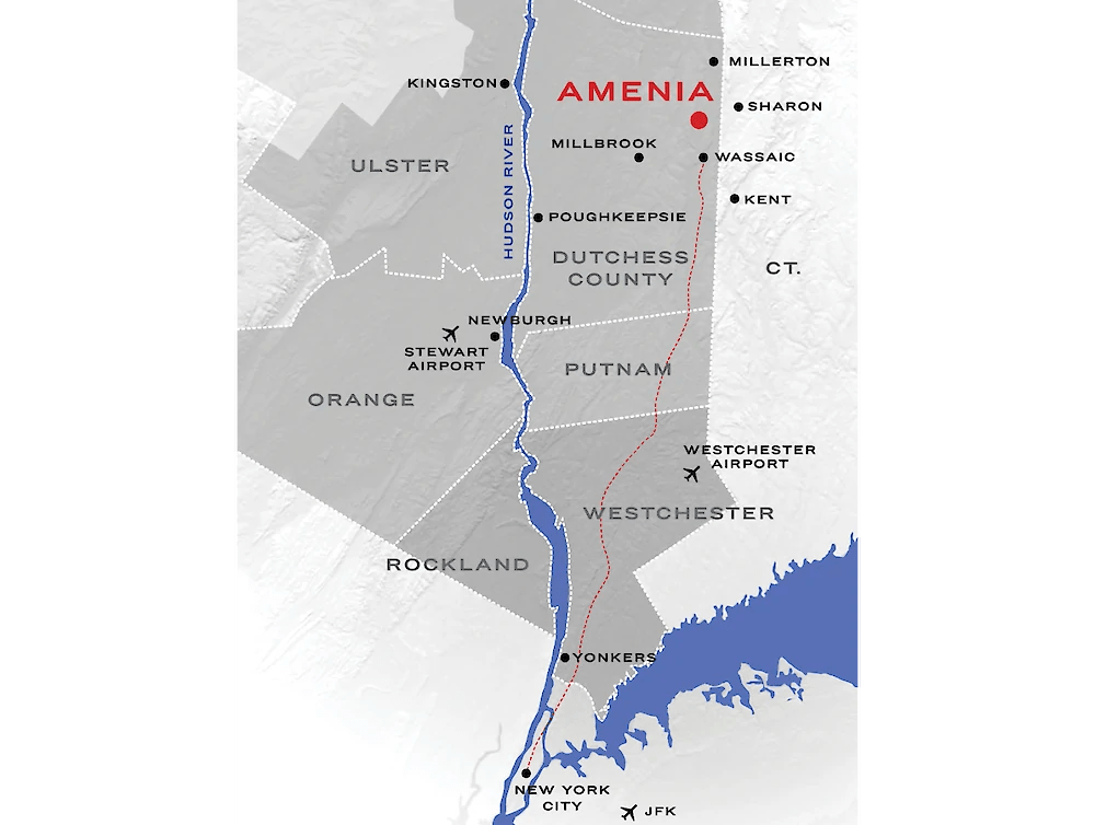 Getting Here Troutbeck, Amenia New York