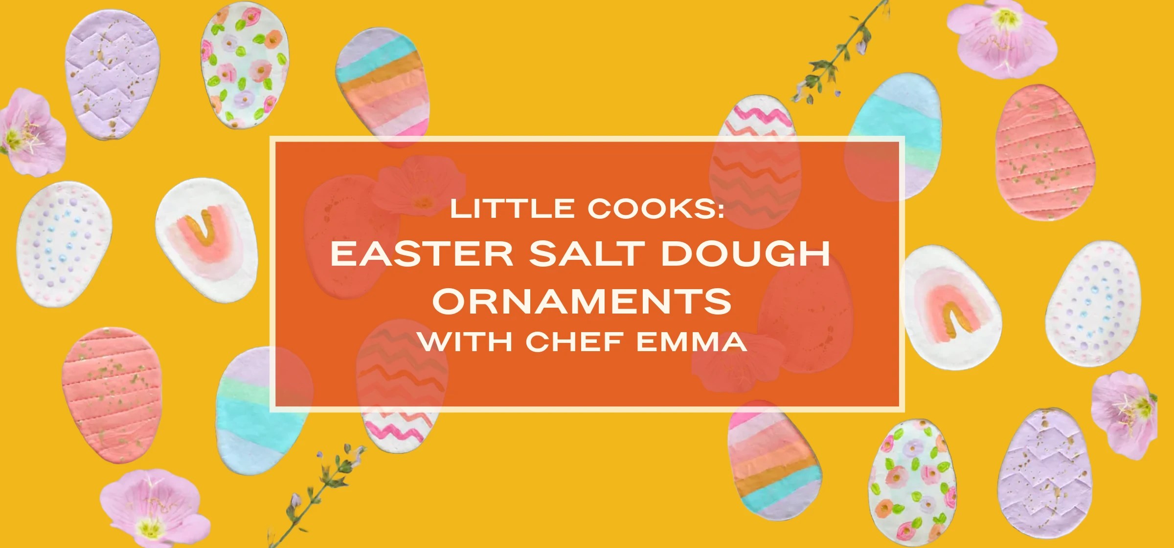 Easterthemed Salt Dough Ornaments Troutbeck, Amenia New York