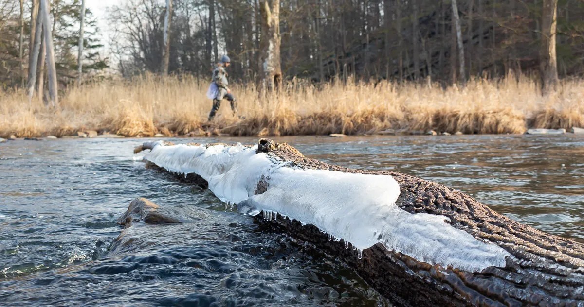 Fly Fishing in the Winter Egg Tips Troutbitten