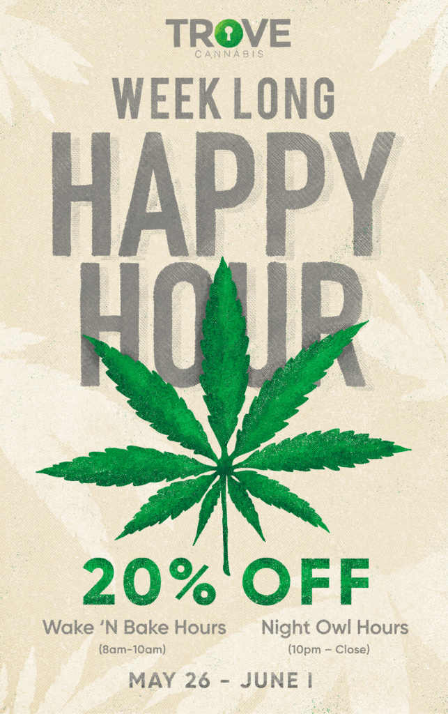 Cannabis Happy Hour in Bellingham Trove Cannabis