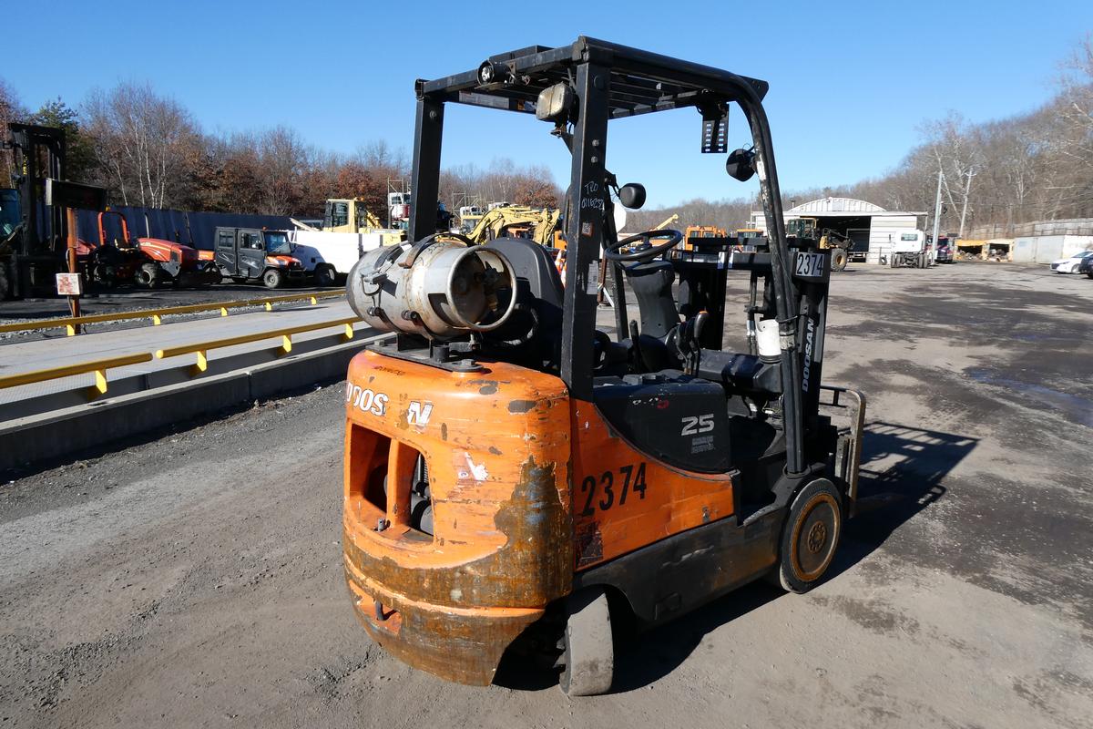 2013 Doosan GC25P5 Propane Forklift for sale by Arthur Trovei & Sons