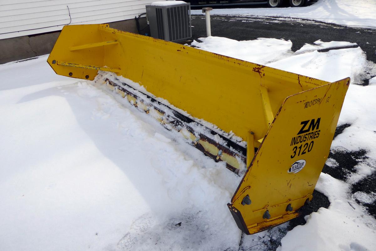 ZM Industries 3120 Snow Pusher for sale by Arthur Trovei & Sons used
