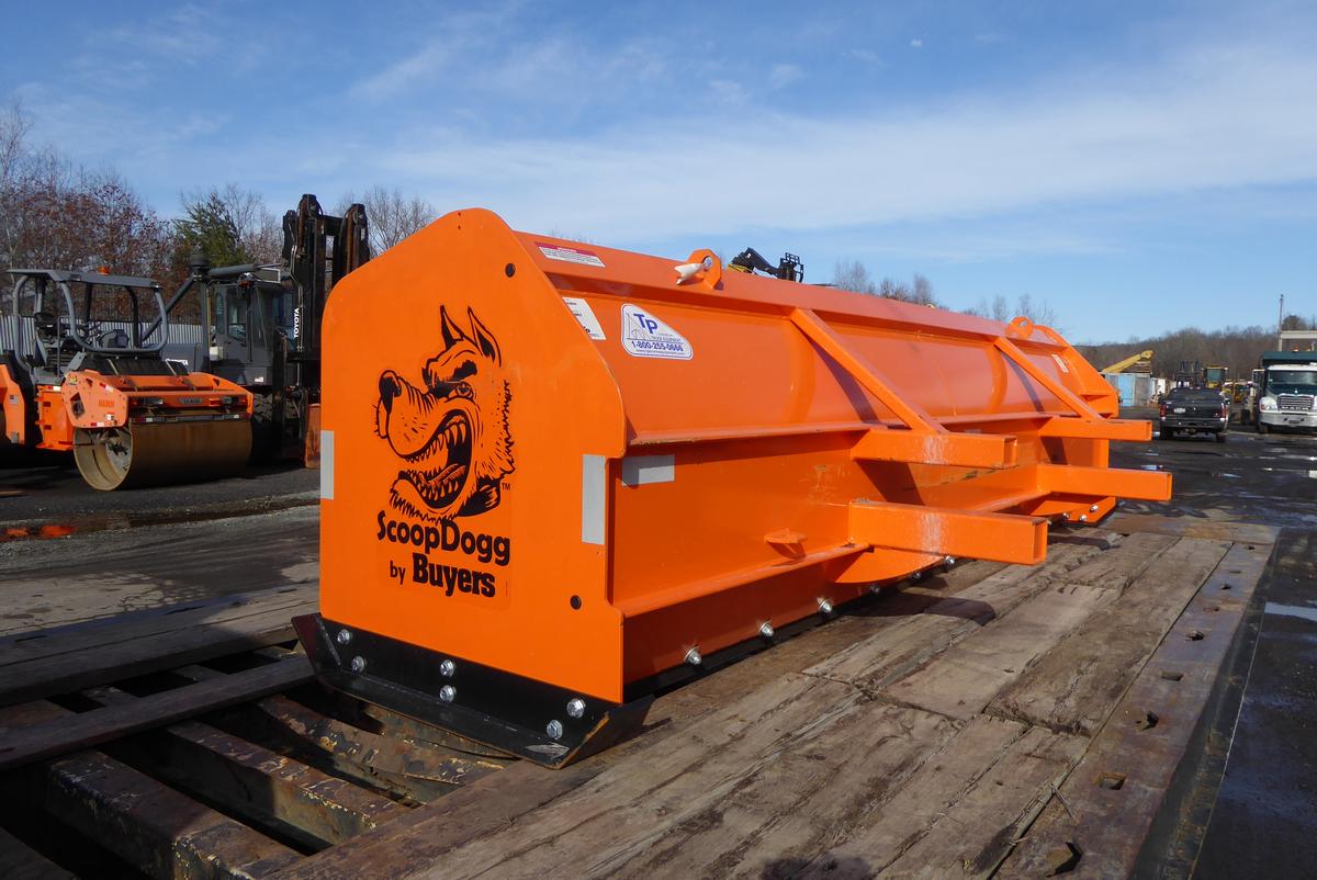 Buyers Products Co ScoopDogg Snow Pusher for sale by Arthur Trovei & Sons used equipment dealer