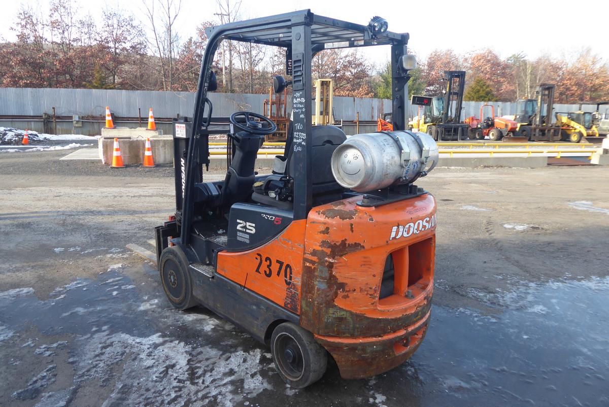 2013 Doosan GC25P5 Propane Forklift for sale by Arthur Trovei & Sons