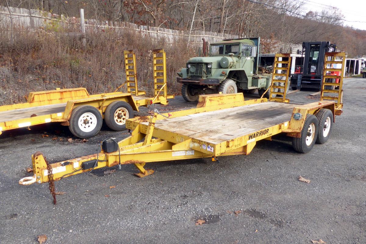 2011 Cam Warrior Tandem Axle Tag Trailer for sale by Arthur Trovei