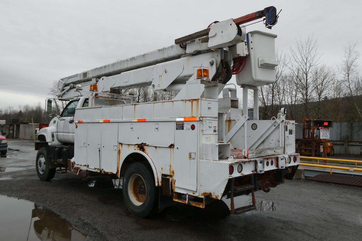 1997 GMC C8500 AWD Single Axle Bucket Truck for sale by Arthur Trovei