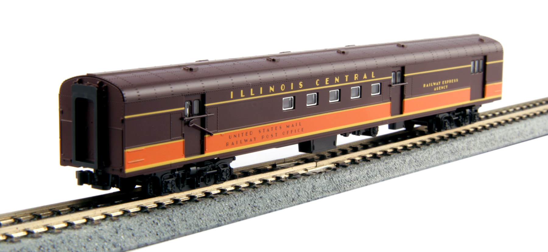 N Scale Kato USA 106095PART Passenger Car, Lightweight, A...