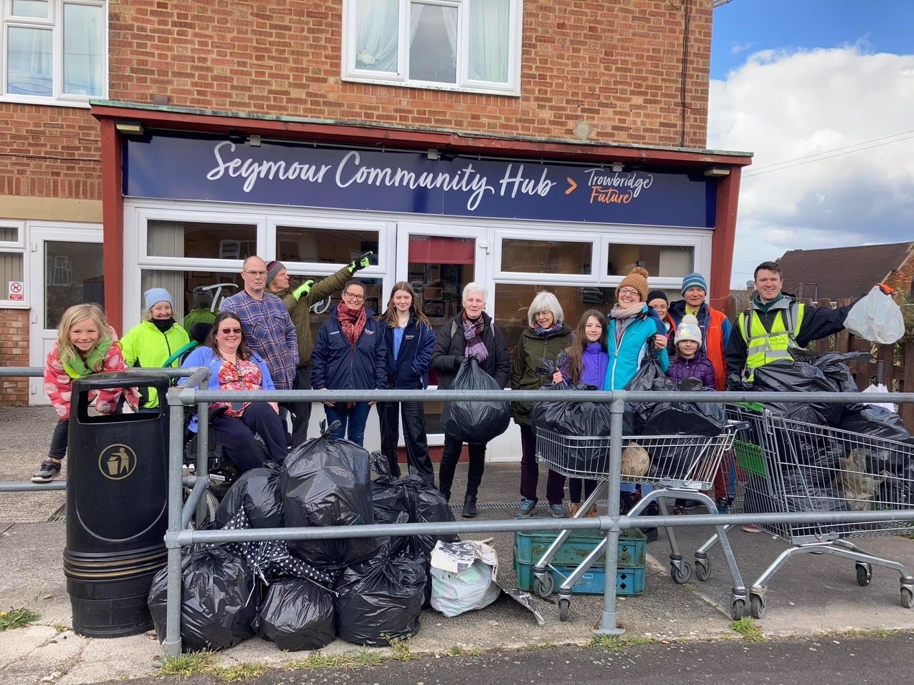 Litter picks Trowbridge Environmental Community