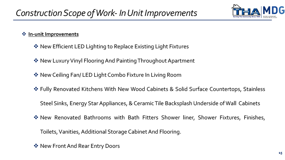 Griswold Heights Renovations Troy Housing Authority