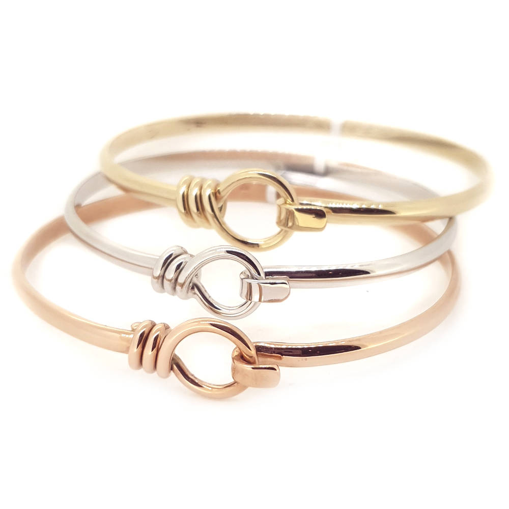 Handmade 9ct Gold Bangle Troy O'Brien Fine Jewellery