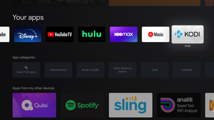 Comment installer Kodi 18.9 sur Chromecast avec Google TV