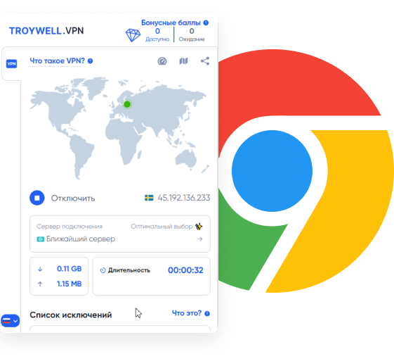The best and fastest free VPN extension for Chrome Troywell VPN