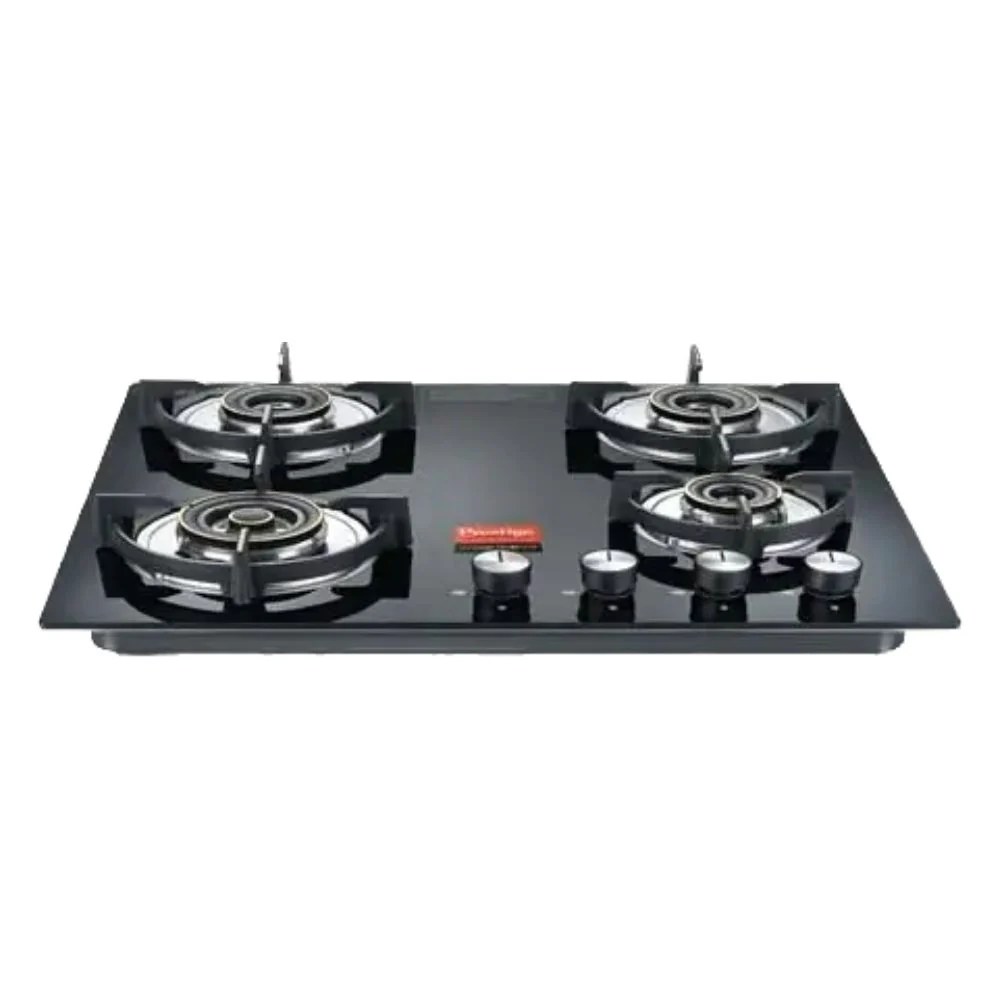 Prestige Vogue Hobtop PHTV 04 AI Glass Top Hob Gas Stove with