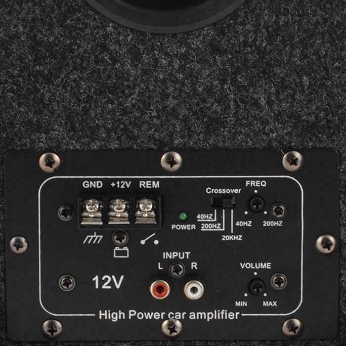 WORLDTECH 3800W PMPO WTBT1400 Car Bass Tube With 10 Inch SubWoofer