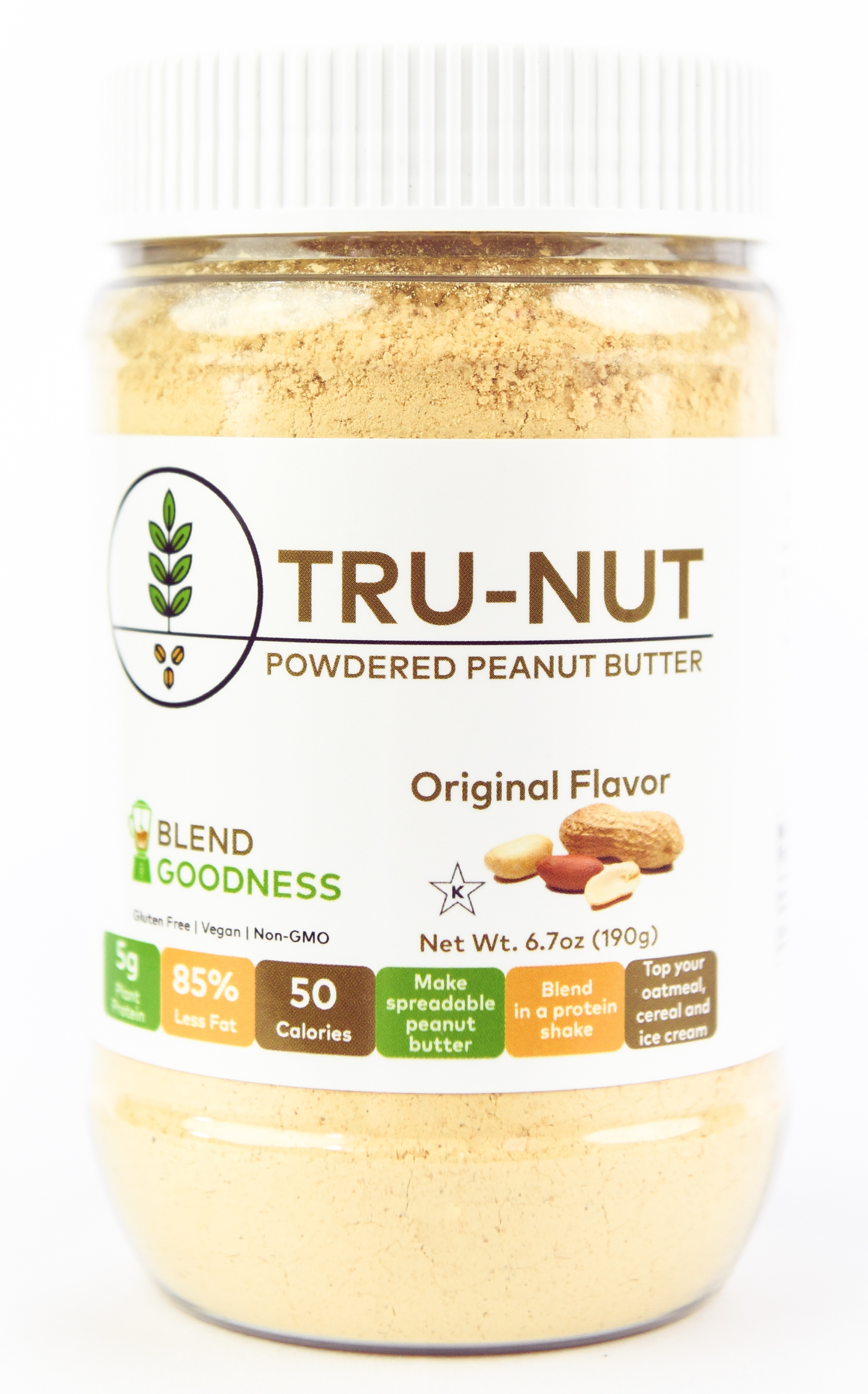 Powdered Peanut Butter TruNut Powdered Peanut Butter